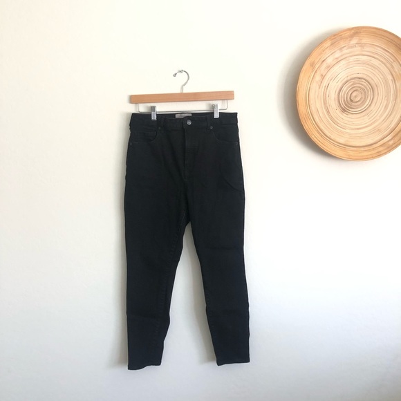 Everlane Denim - Everlane Curvy High Rise Skinny Jean Black Size 31 Crop